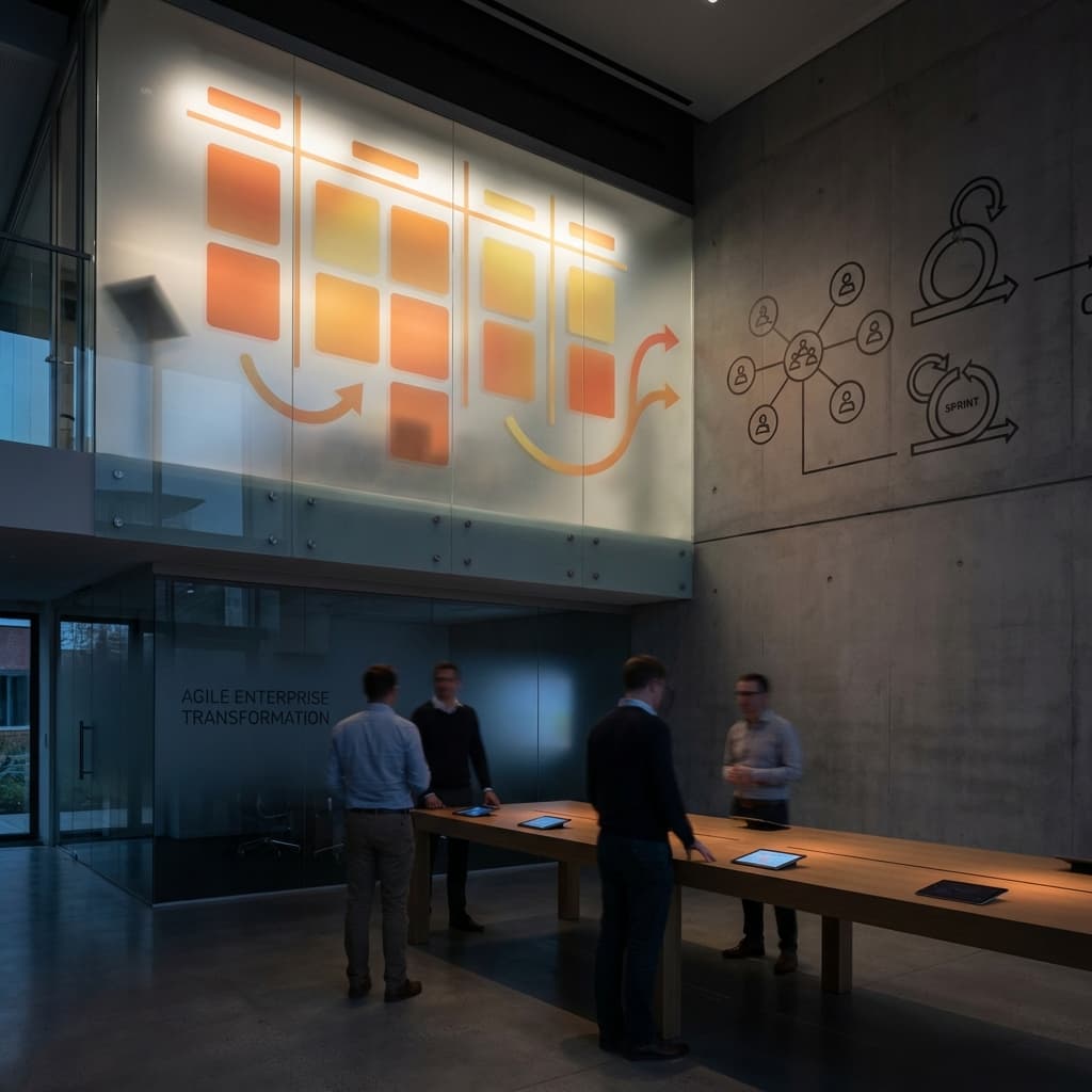 Agile Transformation in Large Enterprises